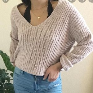 🎁EXPRESS KNIT V NECK M